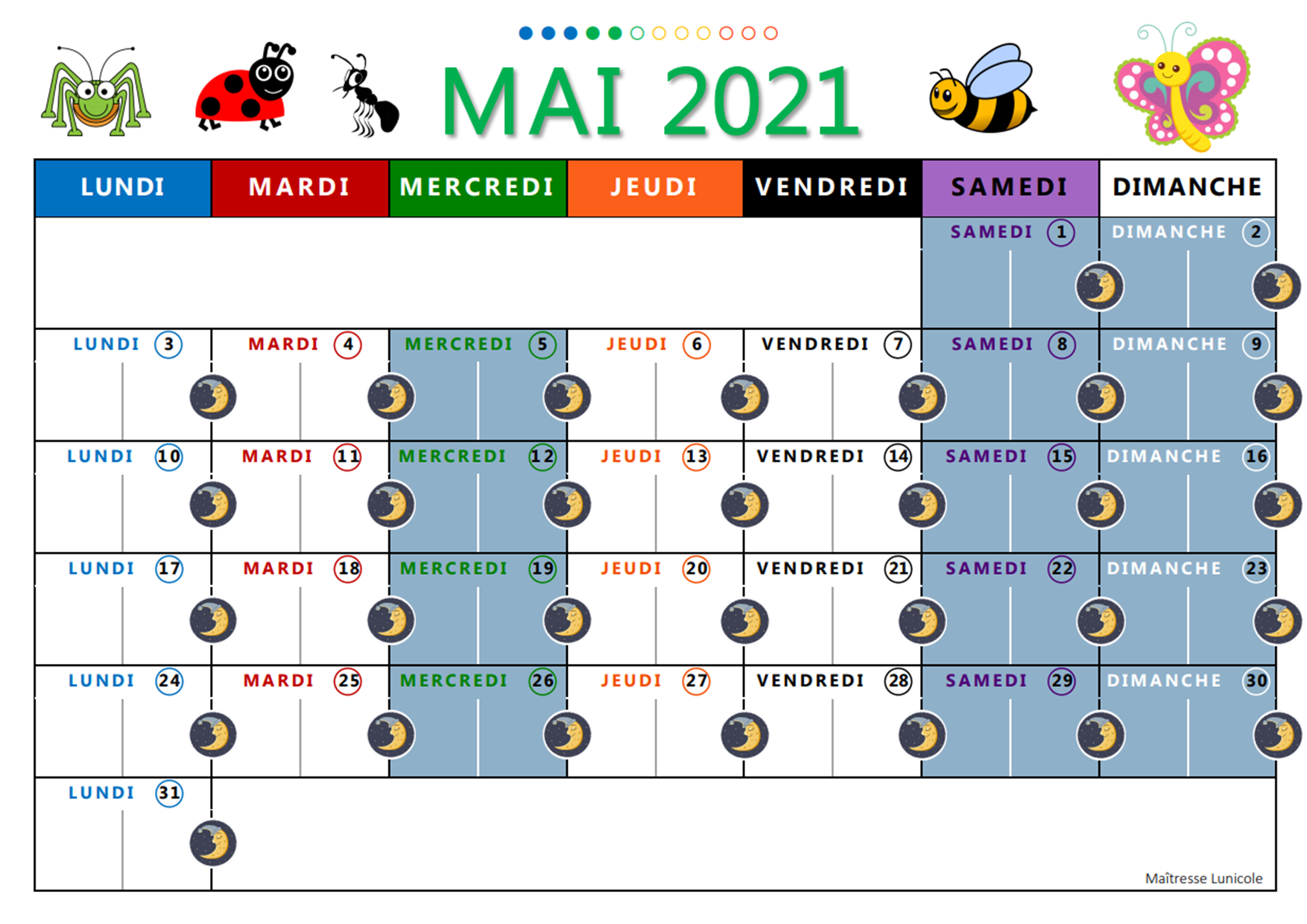 Image pour calendrier mai 2021