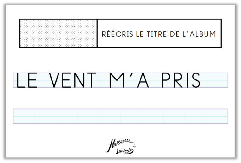 Exploitation d’album – Le vent m’a pris – Maîtresse Lunicole