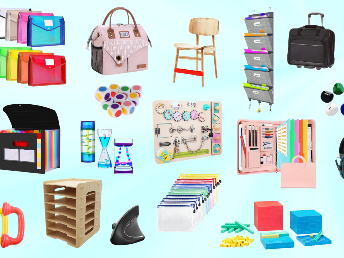 Objets utiles pour la classe, les élèves, les&nbsp;enseignants