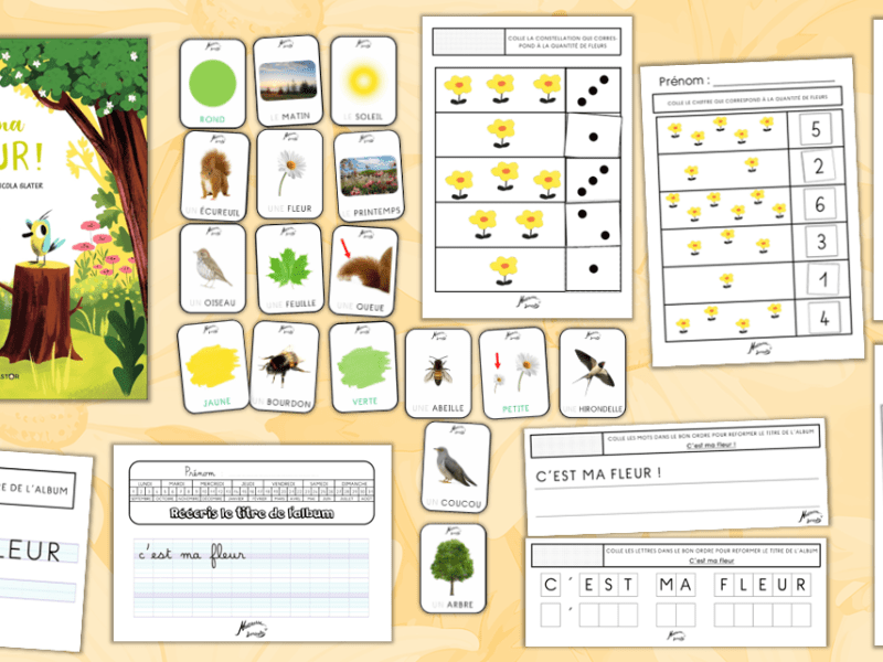 Exploitation d&rsquo;album – C&rsquo;est ma fleur&nbsp;!