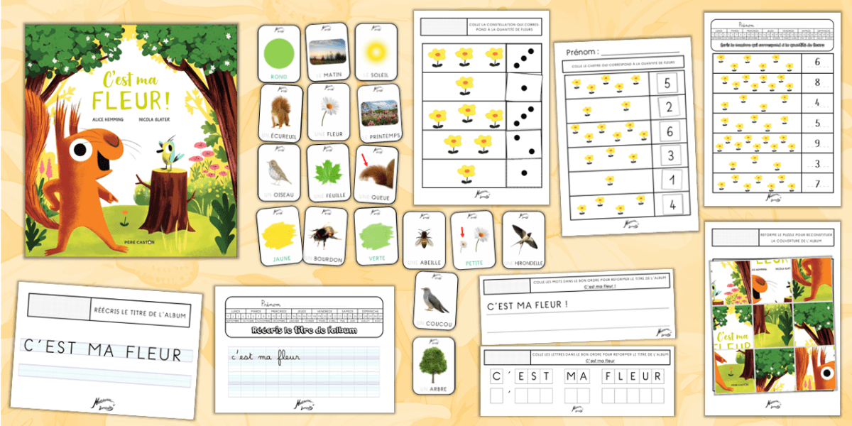 Exploitation d&rsquo;album – C&rsquo;est ma fleur&nbsp;!